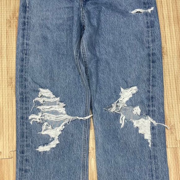 AGOLDE 90’s Mid-Rise Loose Fit Jeans in Fall Out Wash NWT [590] - Picture 5 of 14